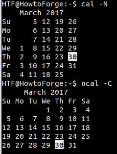cal im ncal-modus ausführen