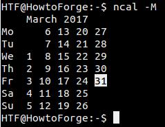 Starttag der Woche ändern