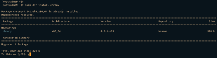 Installation der Chronik