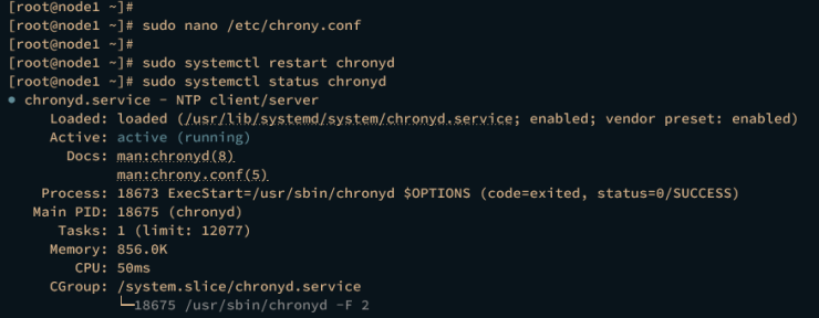 chrony als ntp-Client