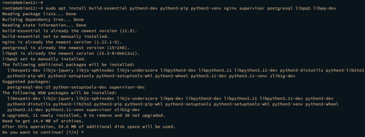 Abhängigkeiten installieren