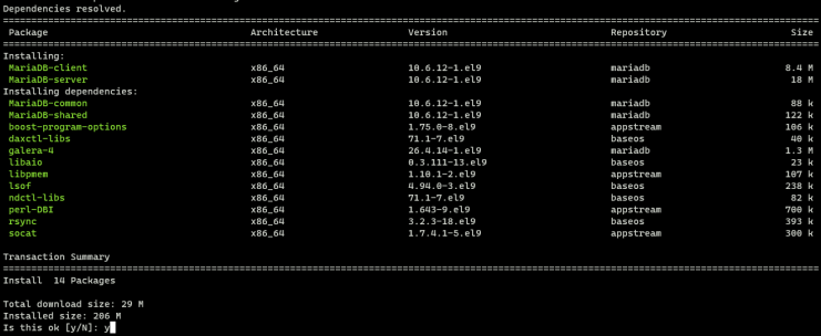 mariadb 10.6 installieren