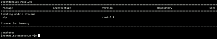 Aktivieren des REMI-Repository für PHP 8.1