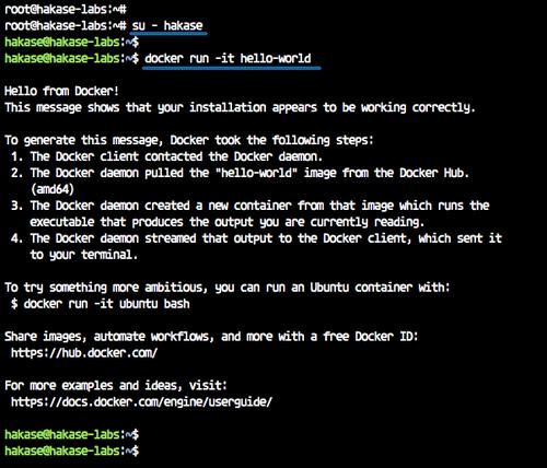 Test-Docker als Nicht-Root-Benutzer