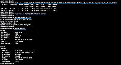 Docker Compose installieren