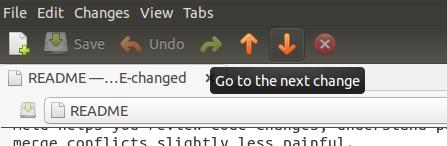Zur nächsten Änderung in Meld gehen