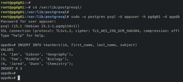 Daten hinzufügen pgdg1