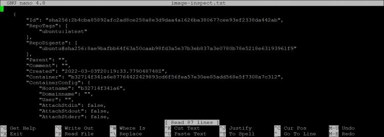 öffne die Datei und prüfe ihren Inhalt.
