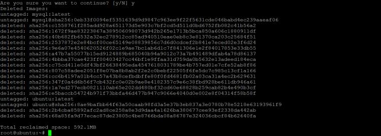 Entferne alle ungenutzten/verhangenen Bilder