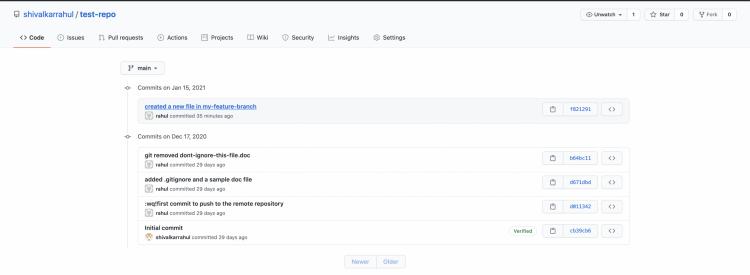 Commit nicht auf der Fernbedienung verfügbar