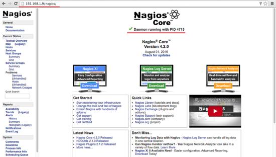 Nagios-Dashboard