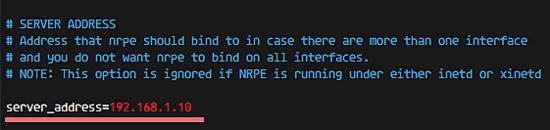 Konfigurieren Sie die Server-Adresse
