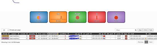 Zweiter Ping erkannt