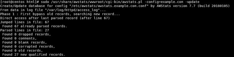 awstats restart