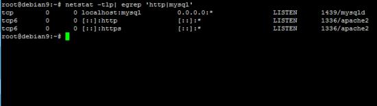 Überprüfen Sie, ob MariaDB gestartet ist.
