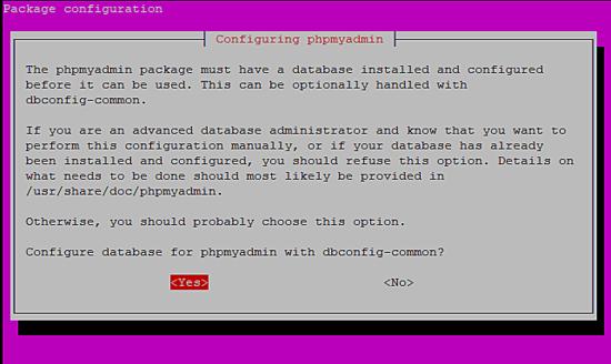Konfiguriert PHPMyAdmin