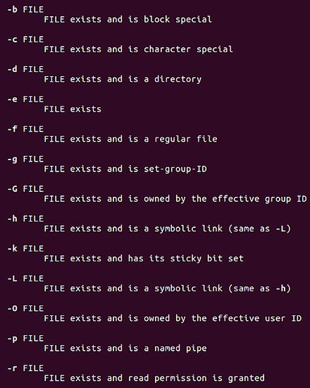 Ergebnis der Verwendung des Testbefehls