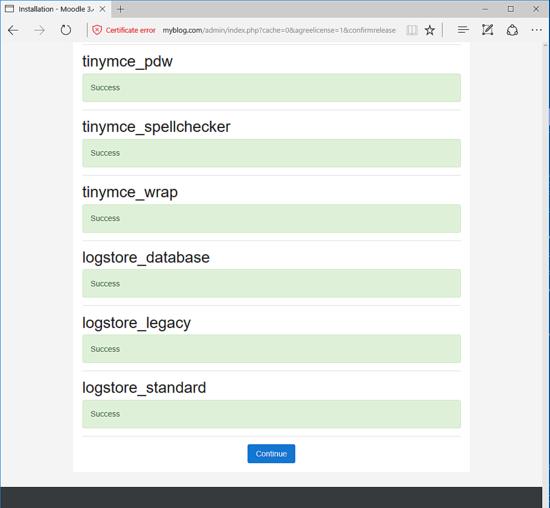Installation der Module
