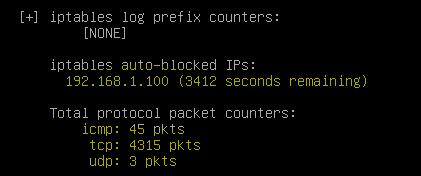 Die IP-Adresse des Angreifers.