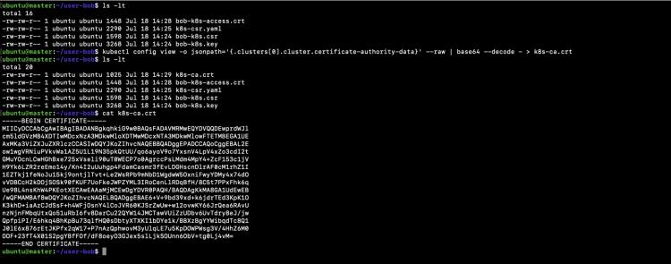 get-cluster-CA-Zertifikat