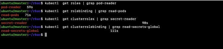 get-role-and-binding-Objekte