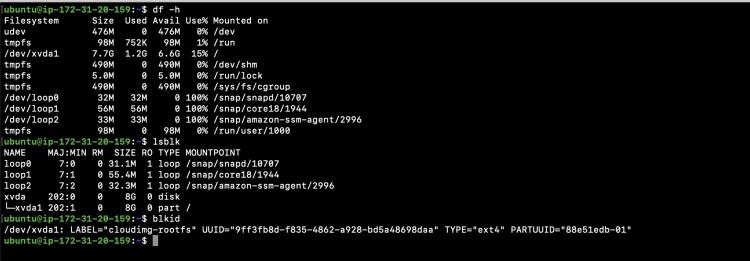 Aktueller Speicherplatz