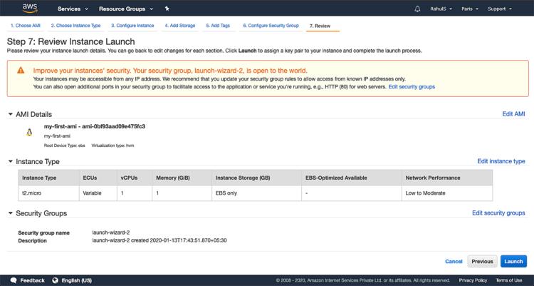 Einstellungen überprüfen