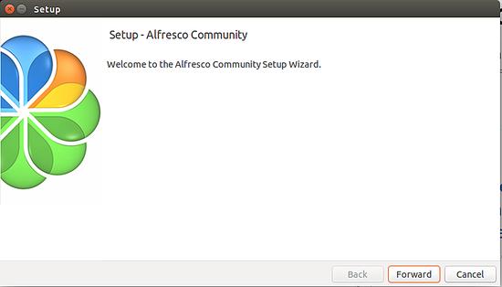 Alfresco CE-Einrichtung