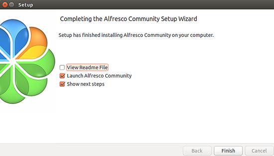 Setup-Assistent abgeschlossen