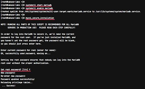 MariaDB konfigurieren