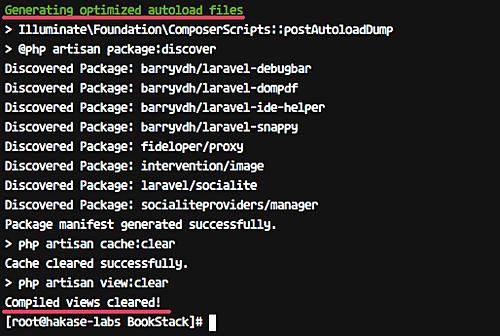 BookStack mit Composer installieren