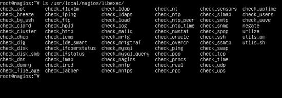 Nagios Libexec Verzeichnis
