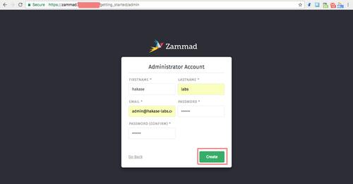 Benutzername und Passwort festlegen
