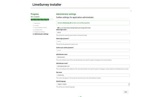 Datenbank mit Daten füllen