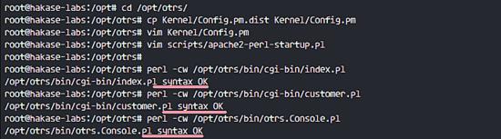 Alle Module nochmals überprüfen