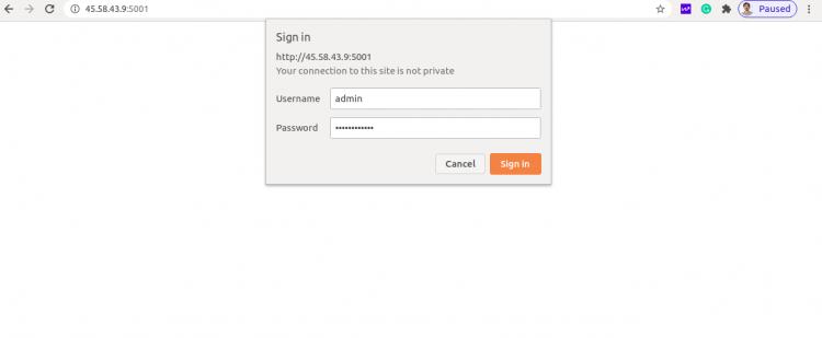 SoiderFoot Anmeldung