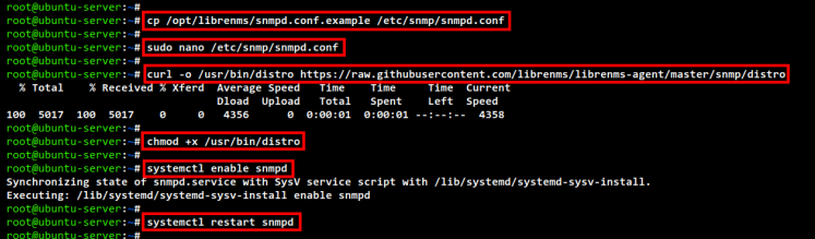 snmp-Dienst konfigurieren