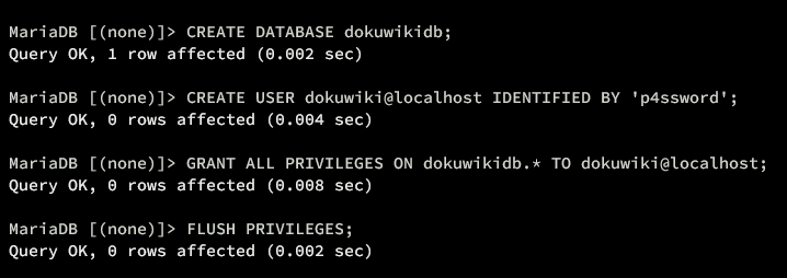 Datenbankbenutzer anlegen
