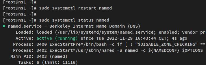 verify master neu starten