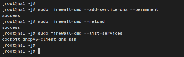 firewalld einrichten