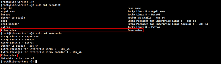 Kubernetes-Repository hinzufügen