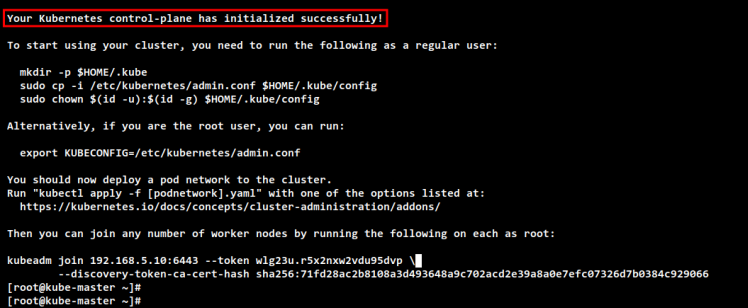 Initialisierung der Kubernetes-Kontaktemaschine