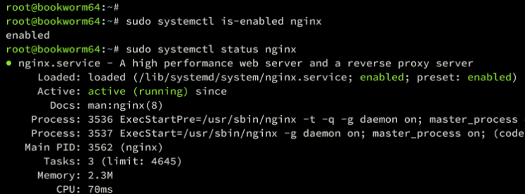 nginx verifizieren