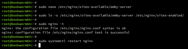 Server-Block einrichten