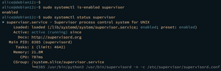 Aufsichtsperson überprüfen