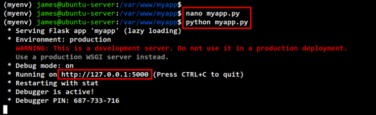 Flask-App einrichten