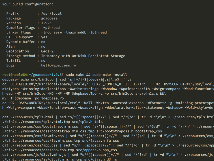 kompilieren installieren