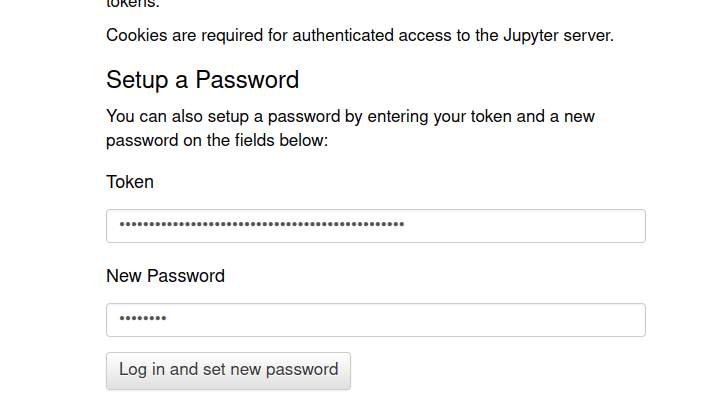 Login-Token und Passwort ändern