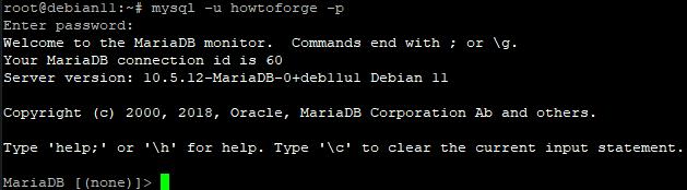Einen neuen administrativen Benutzer anlegen