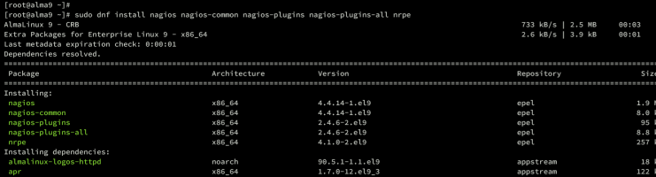 nagios installieren